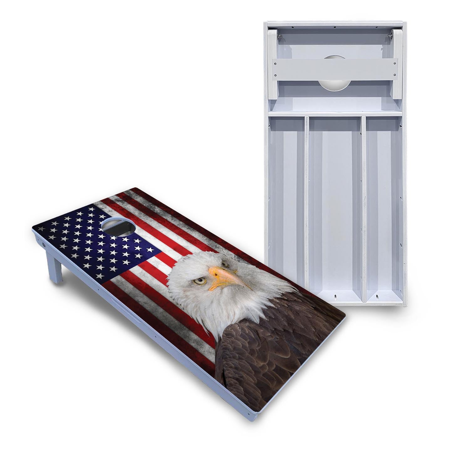 AMERICAN  EAGLE  Eagle USA Flag Cornhole Boards - All Weather Series – Cornhole