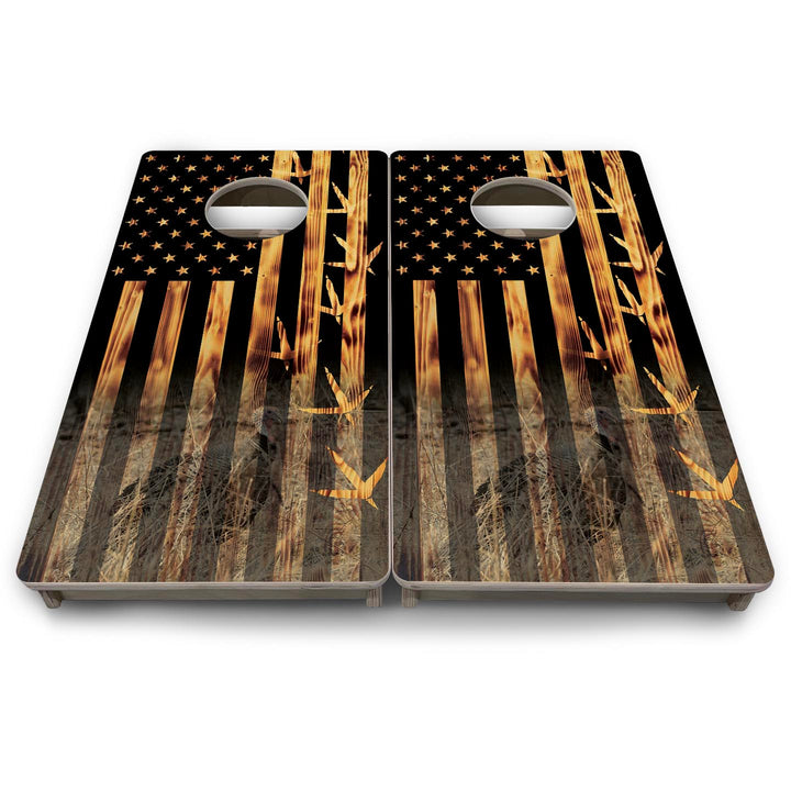 Hidden Turkey Tracks - Mini or Vacation Size Cornhole Boards