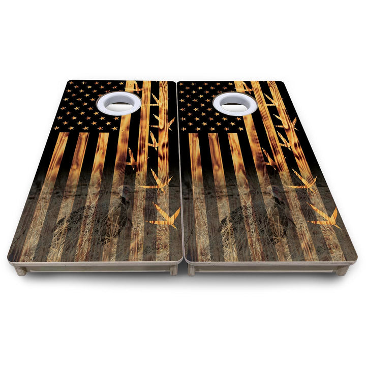 Hidden Turkey Tracks - Mini or Vacation Size Cornhole Boards