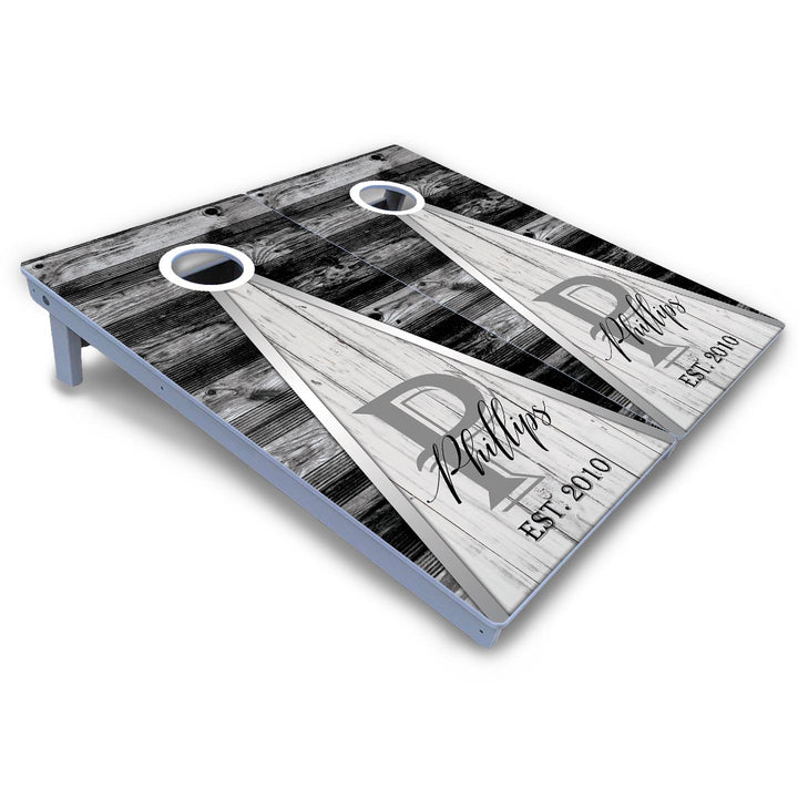 Wedding Triangle Cornhole Boards - All Weather Series