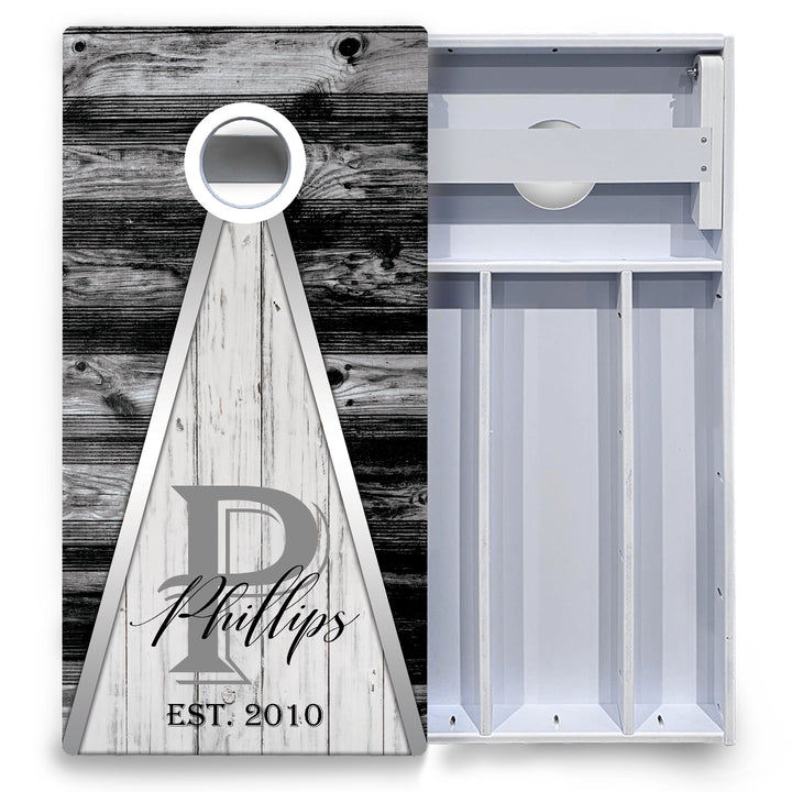 Wedding Triangle Cornhole Boards - All Weather Series