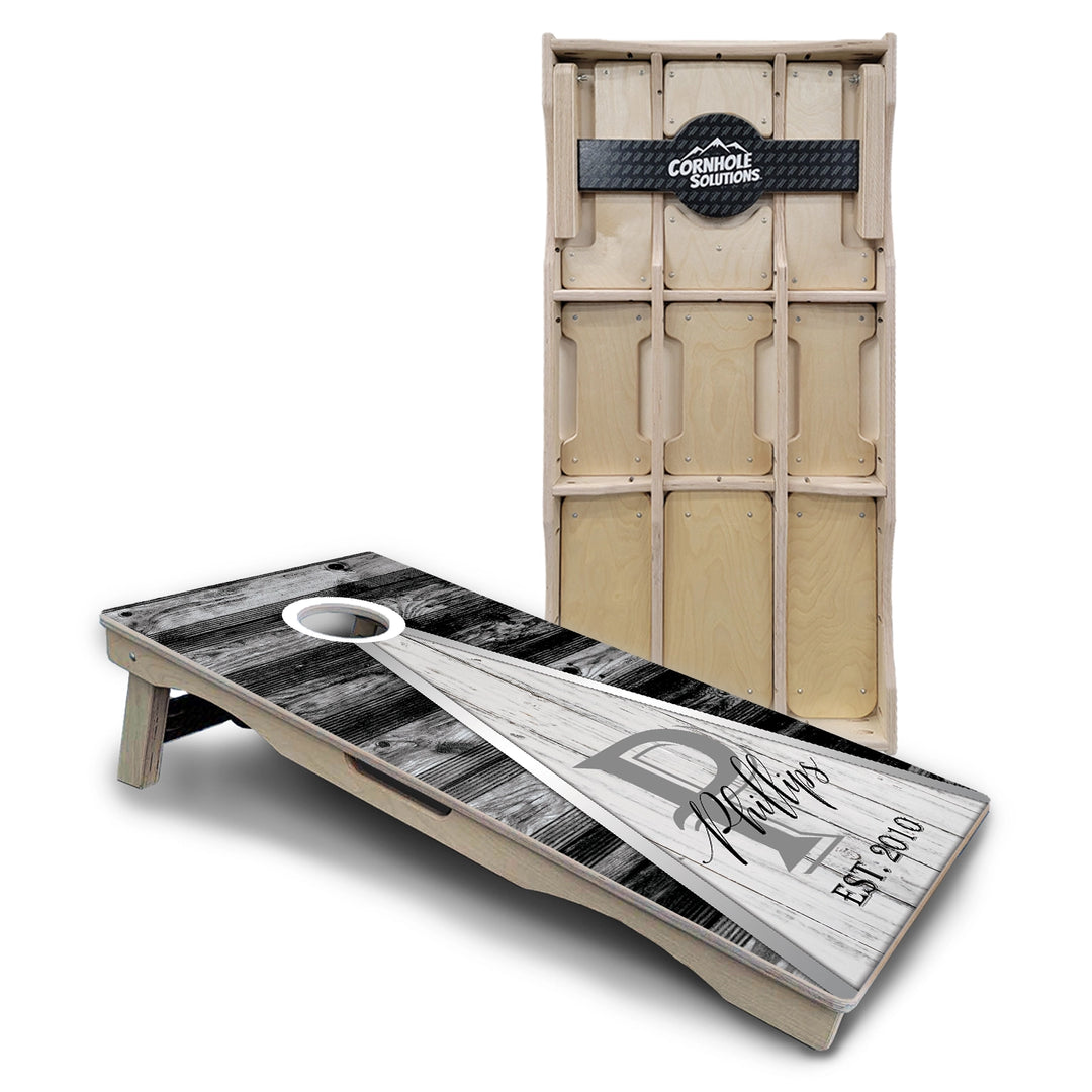 Wedding Triangle Cornhole Boards – Pro Lite or Pro Elite