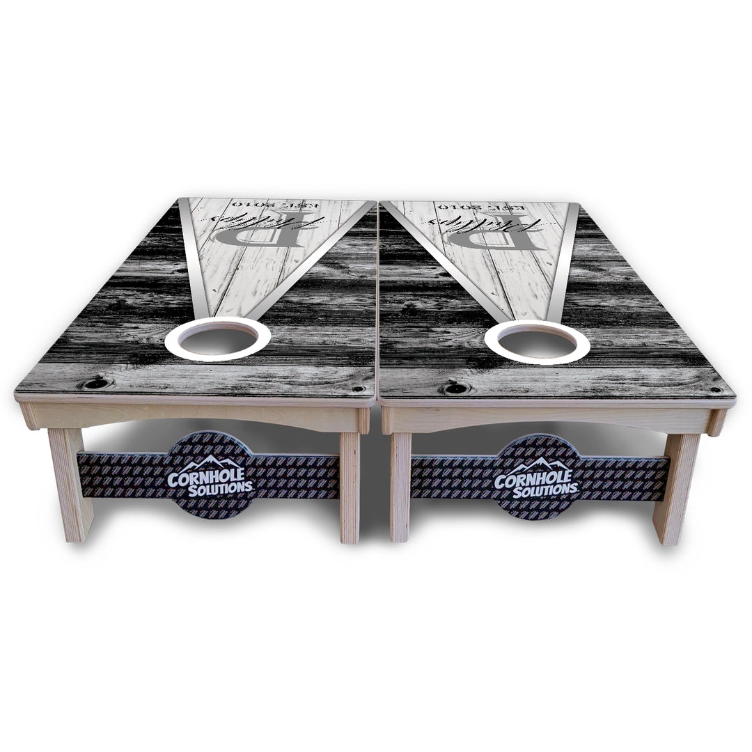 Wedding Triangle Cornhole Boards – Pro Lite or Pro Elite