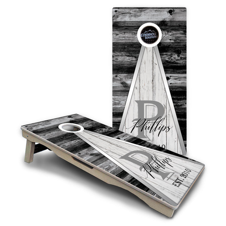 Wedding Triangle Cornhole Boards – Pro Lite or Pro Elite