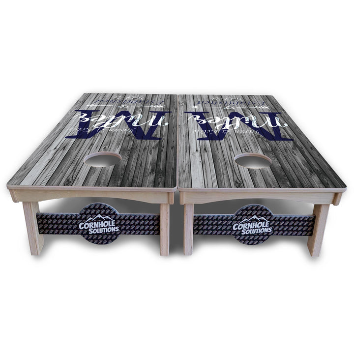 Grey Slat Cornhole Boards – Pro Lite or Pro Elite
