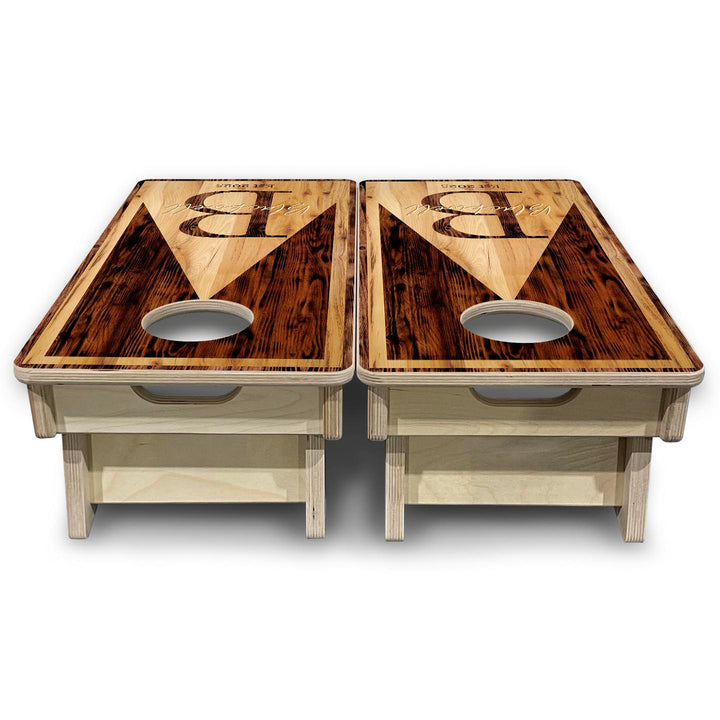 Founders Script - Mini or Vacation Size Cornhole Boards