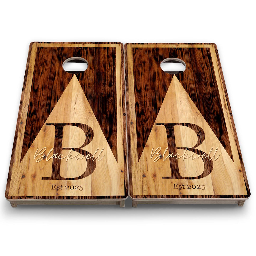 Founders Script - Mini or Vacation Size Cornhole Boards