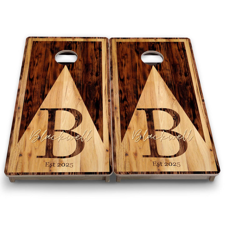 Founders Script - Mini or Vacation Size Cornhole Boards