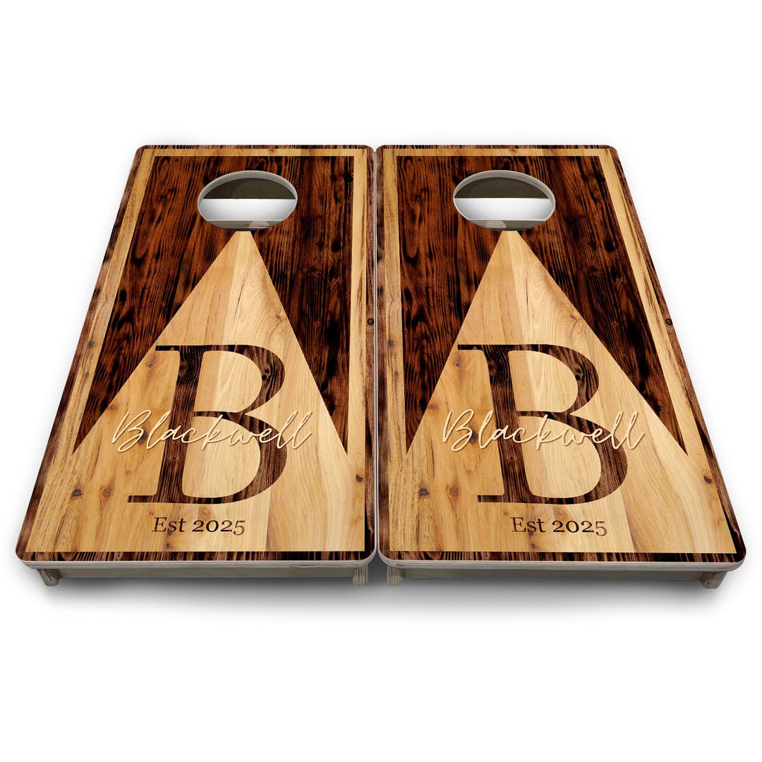 Founders Script - Mini or Vacation Size Cornhole Boards