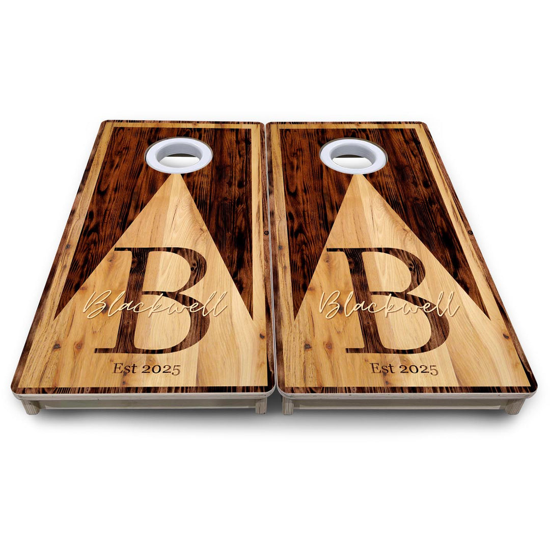 Founders Script - Mini or Vacation Size Cornhole Boards