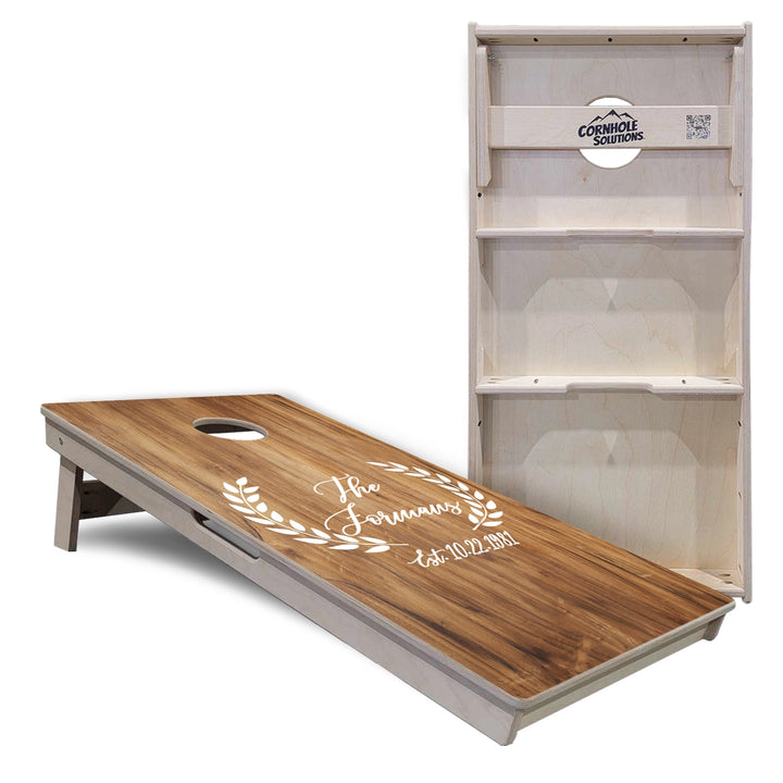 Family Laurel Cornhole Boards – Tournament Series