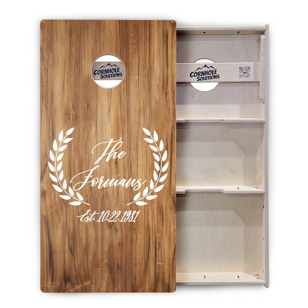 Family Laurel Cornhole Boards – Tournament Series