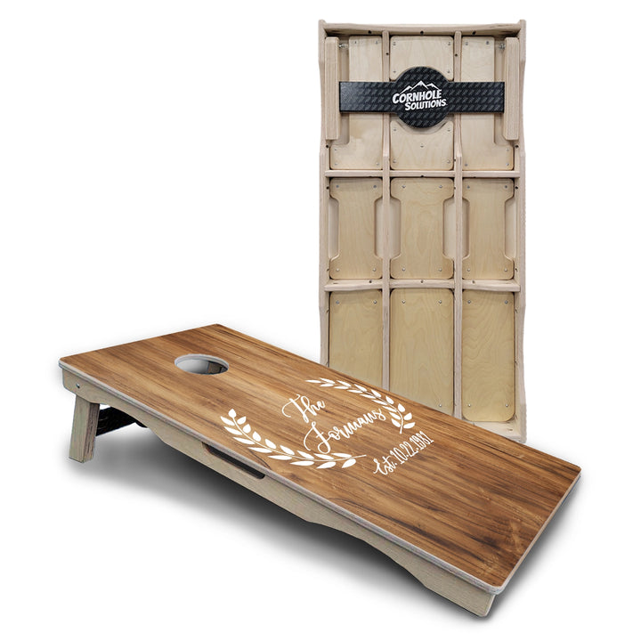 Family Laurel Cornhole Boards – Pro Lite or Pro Elite
