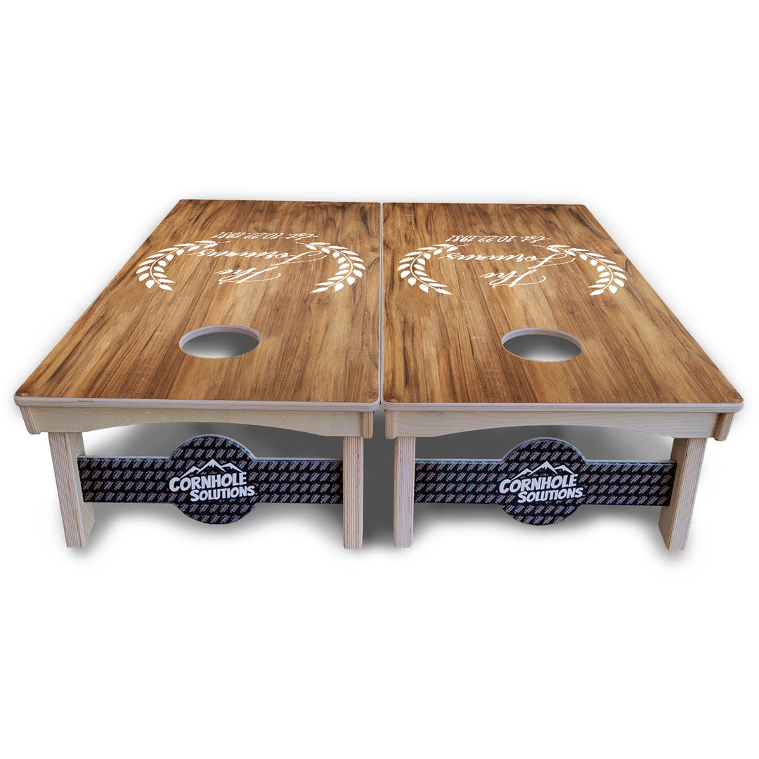 Family Laurel Cornhole Boards – Pro Lite or Pro Elite