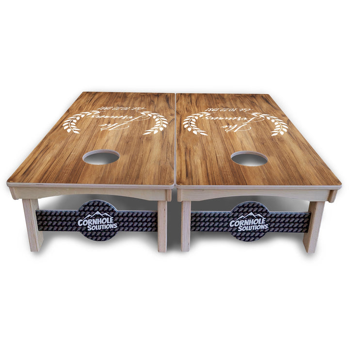 Family Laurel Cornhole Boards – Pro Lite or Pro Elite
