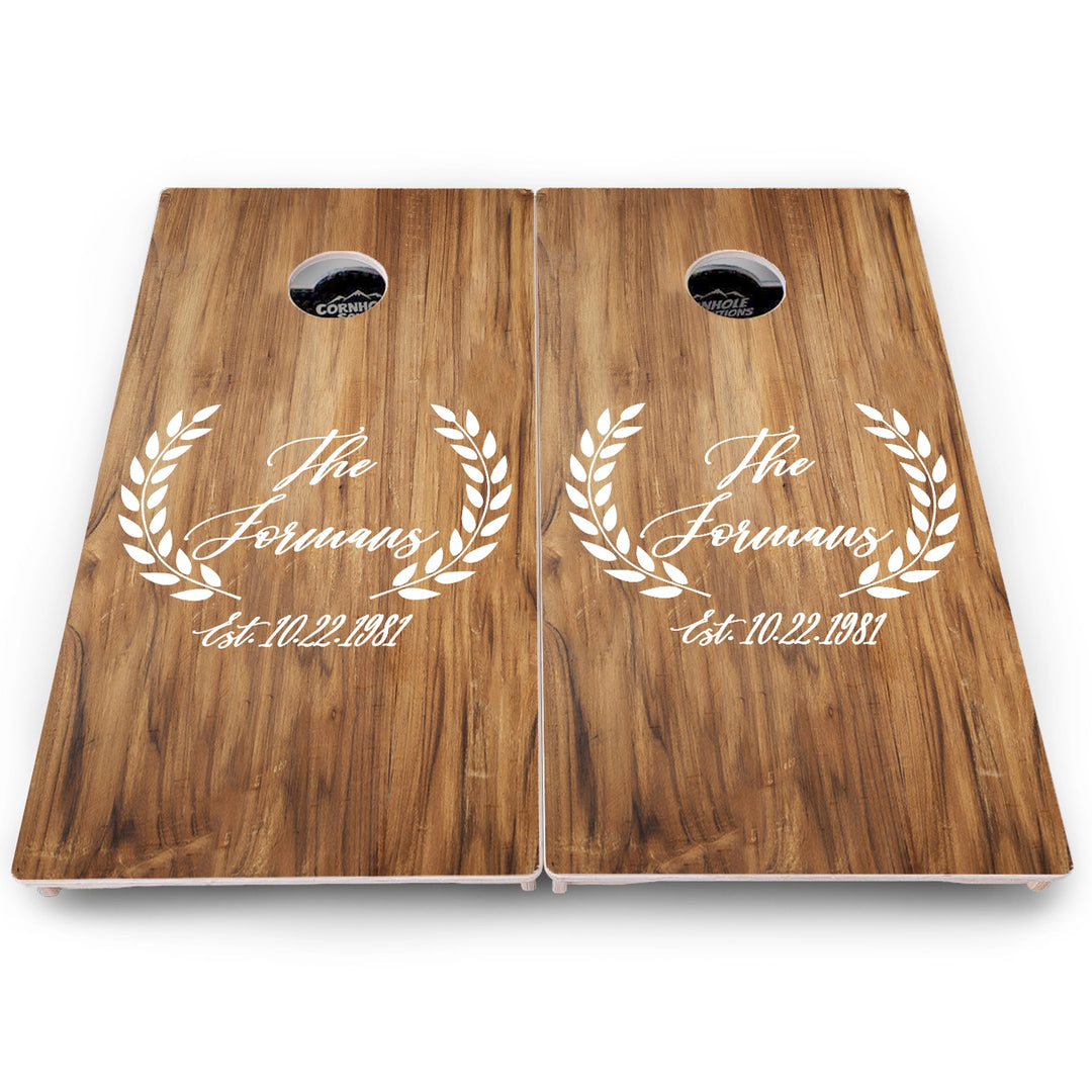 Family Laurel Cornhole Boards – Pro Lite or Pro Elite
