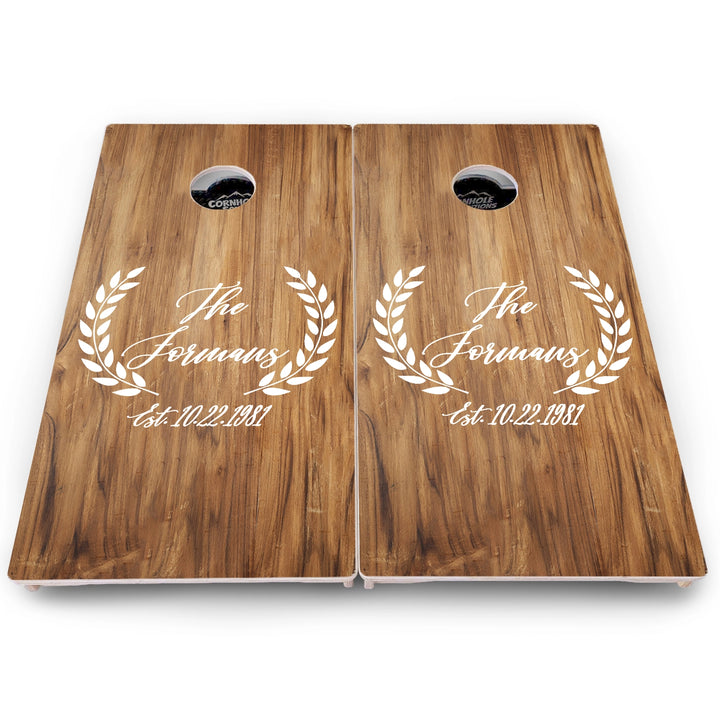 Family Laurel Cornhole Boards – Pro Lite or Pro Elite