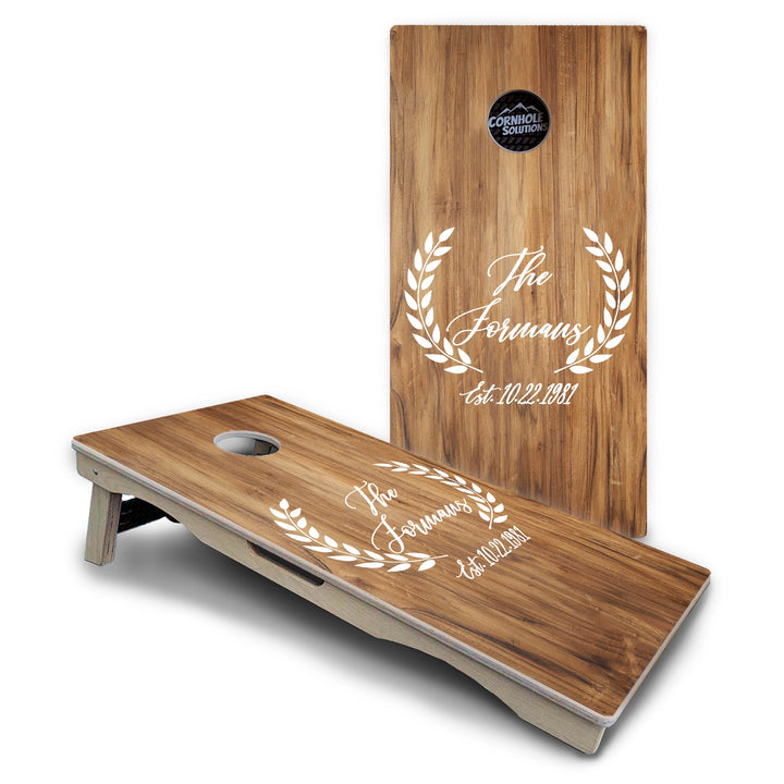 Family Laurel Cornhole Boards – Pro Lite or Pro Elite