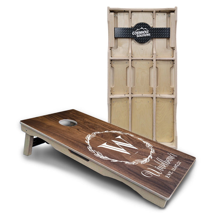 Wreath Cornhole Boards – Pro Lite or Pro Elite
