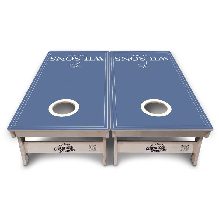 Classic Family Name Cornhole Boards – Tournament Series