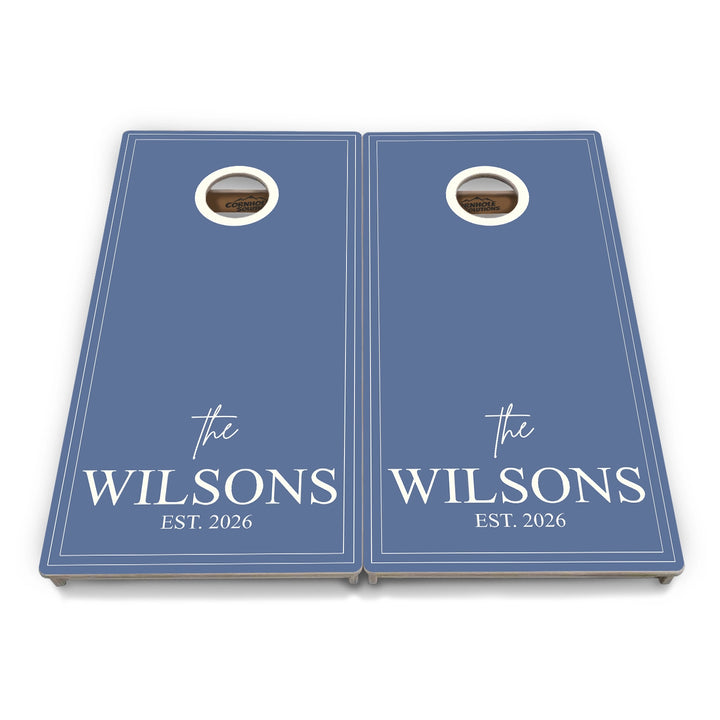 Classic Family Name Cornhole Boards – Tournament Series
