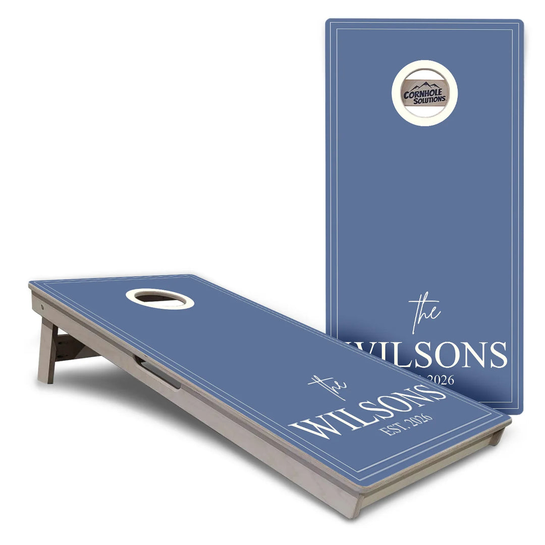 Classic Family Name Cornhole Boards – Tournament Series