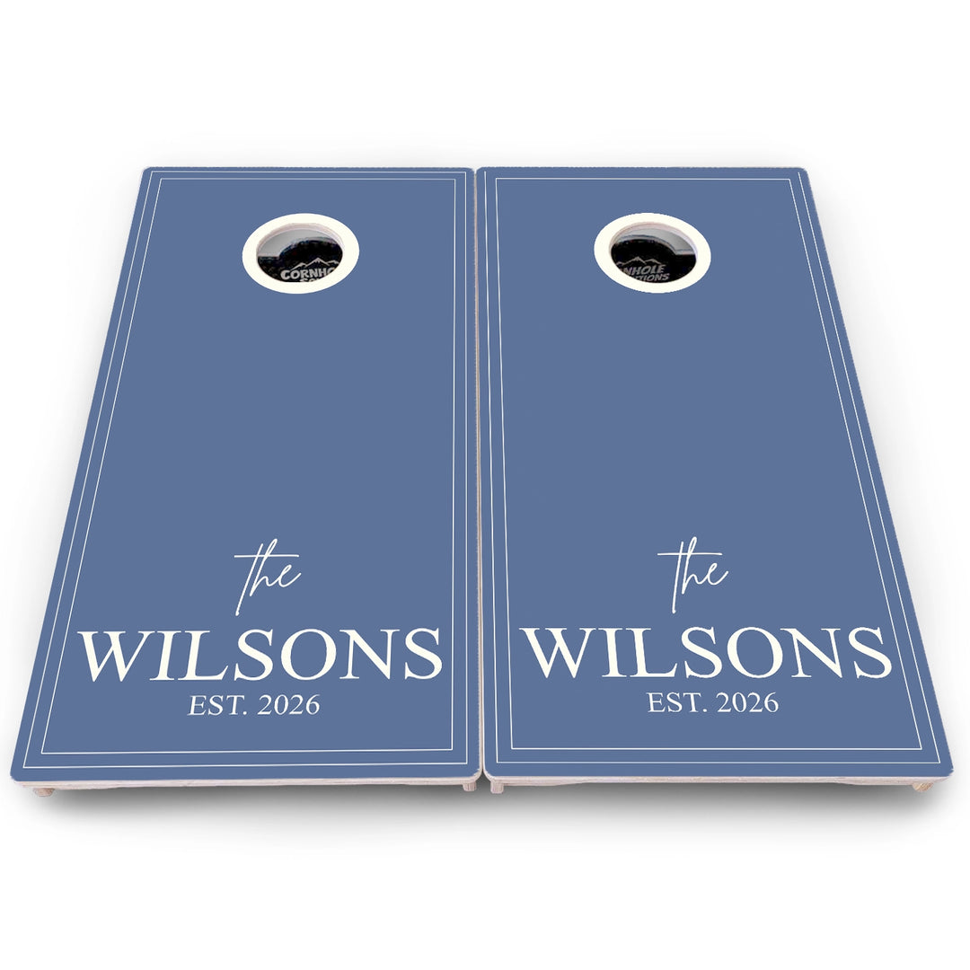 Classic Family Name Cornhole Boards – Pro Lite or Pro Elite