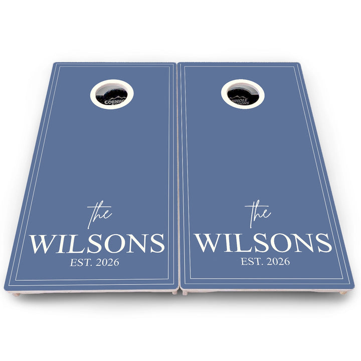 Classic Family Name Cornhole Boards – Pro Lite or Pro Elite