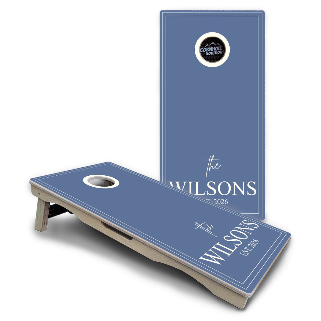 Classic Family Name Cornhole Boards – Pro Lite or Pro Elite