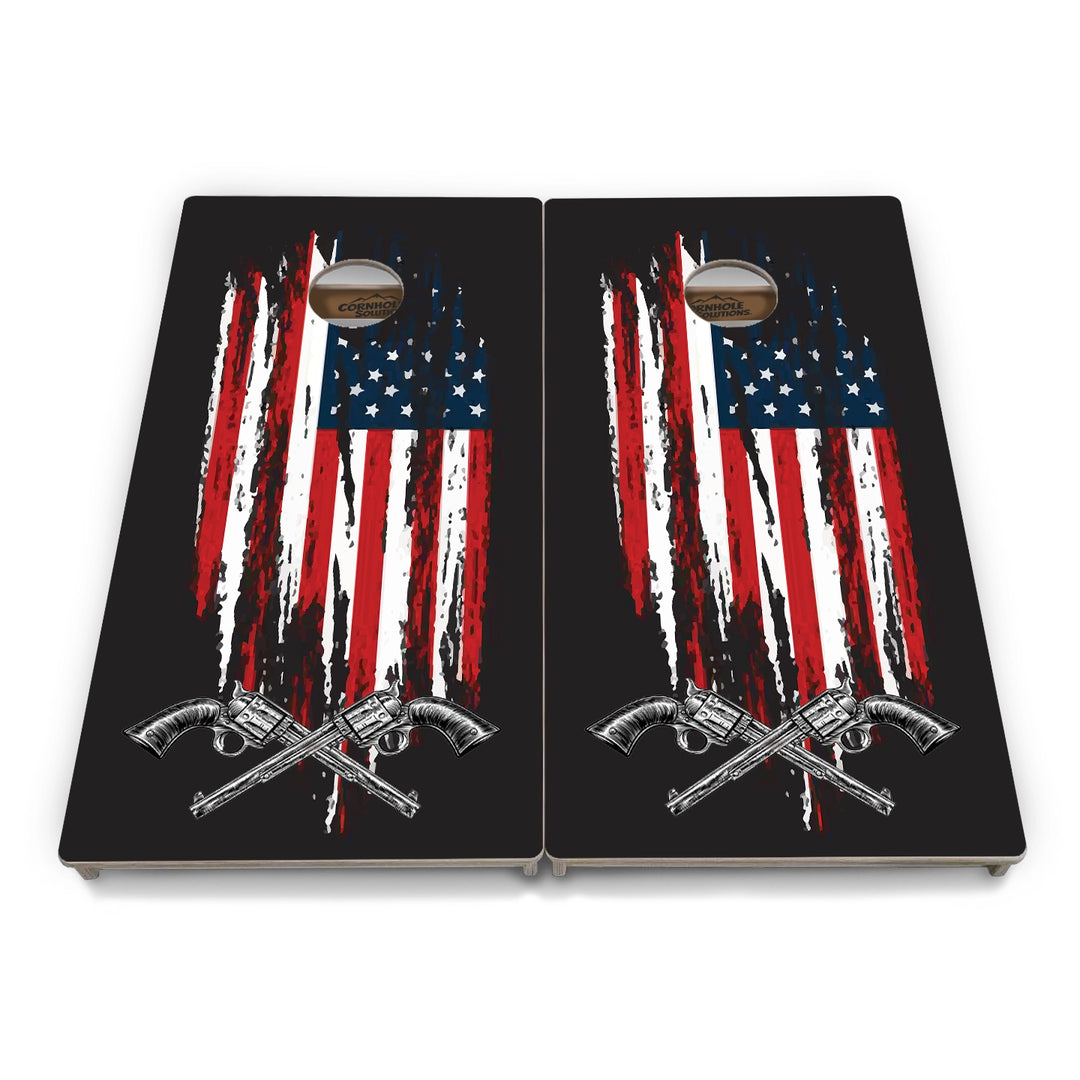 American Gunslinger Cornhole Boards – Tournament Series