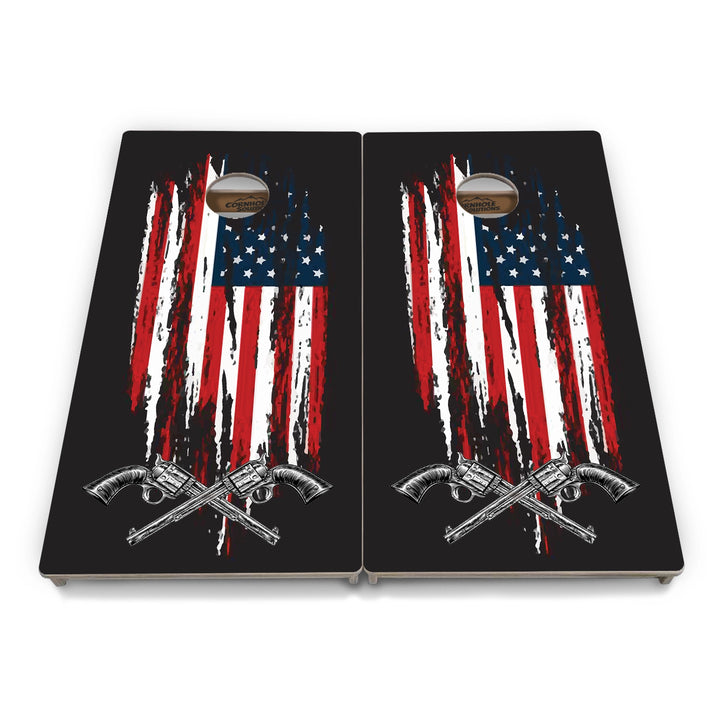 American Gunslinger Cornhole Boards – Tournament Series