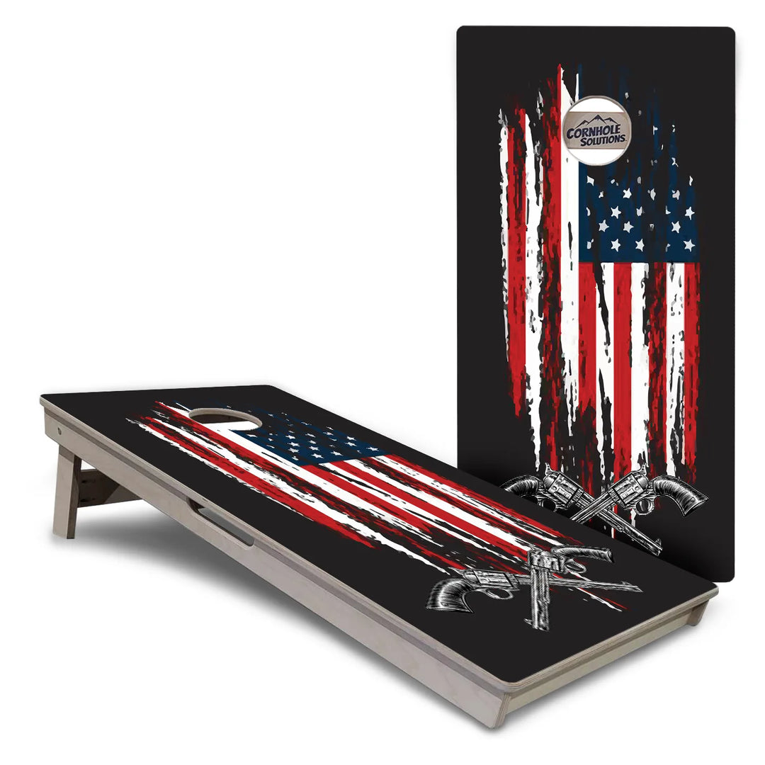 American Gunslinger Cornhole Boards – Tournament Series