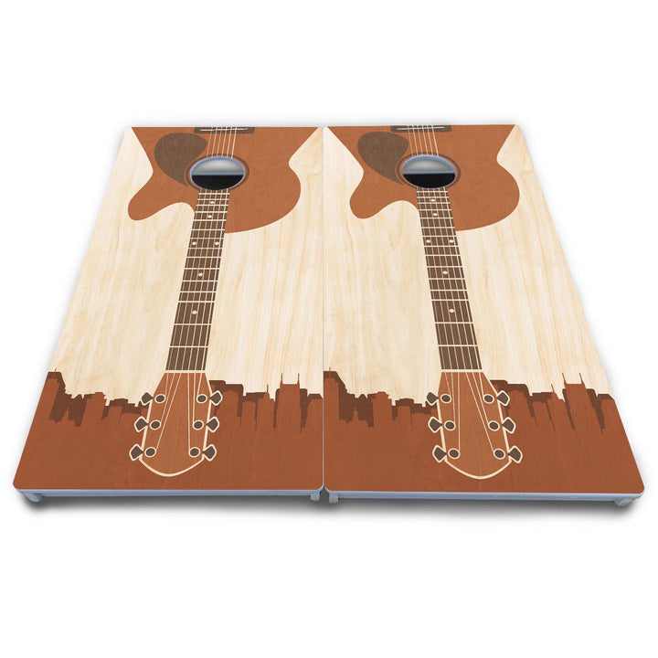 Guitar Cornhole Boards - All Weather Series