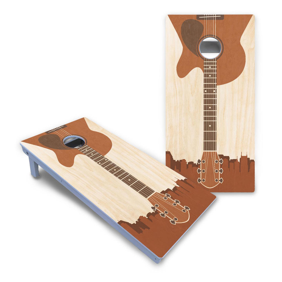 Guitar Cornhole Boards - All Weather Series