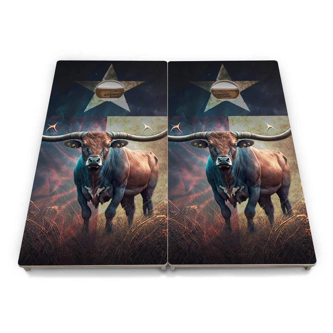 Rustic Texas Collection Cornhole  Boards – Tournament Series