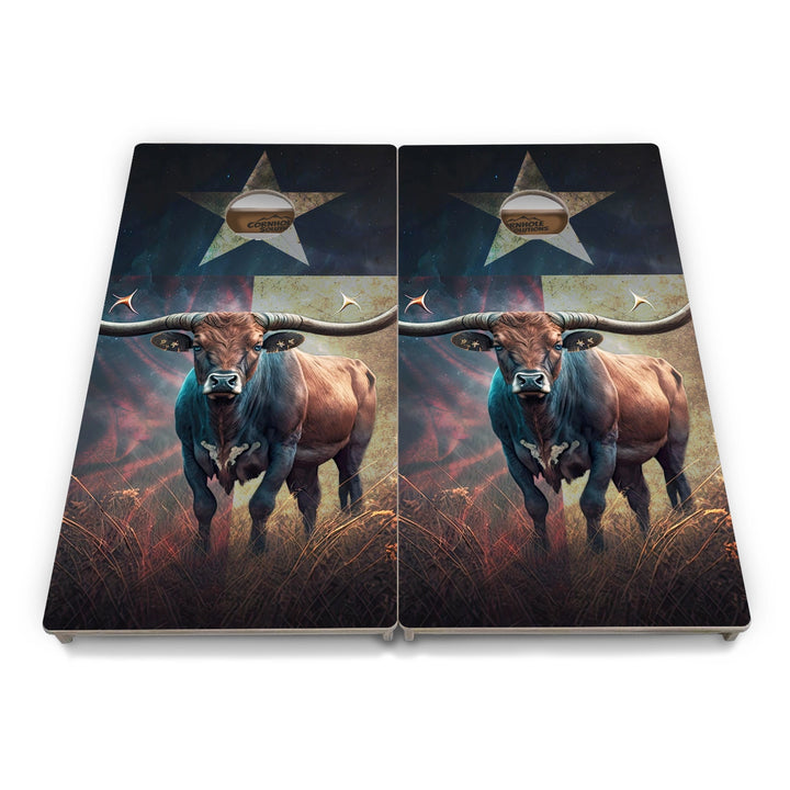 Rustic Texas Collection Cornhole  Boards – Tournament Series
