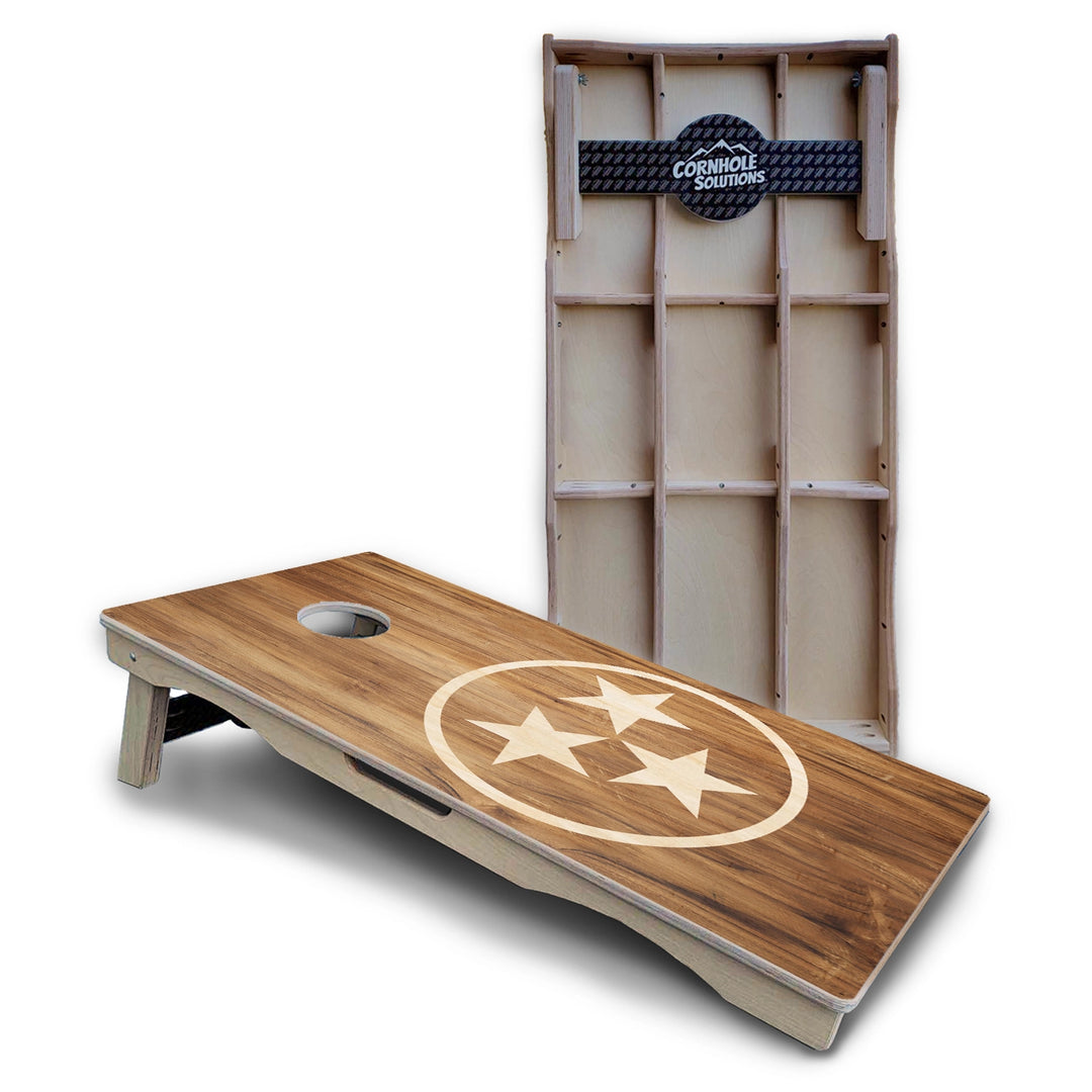 Tennessee Tri-Star Cornhole Boards – Pro Lite or Pro Elite