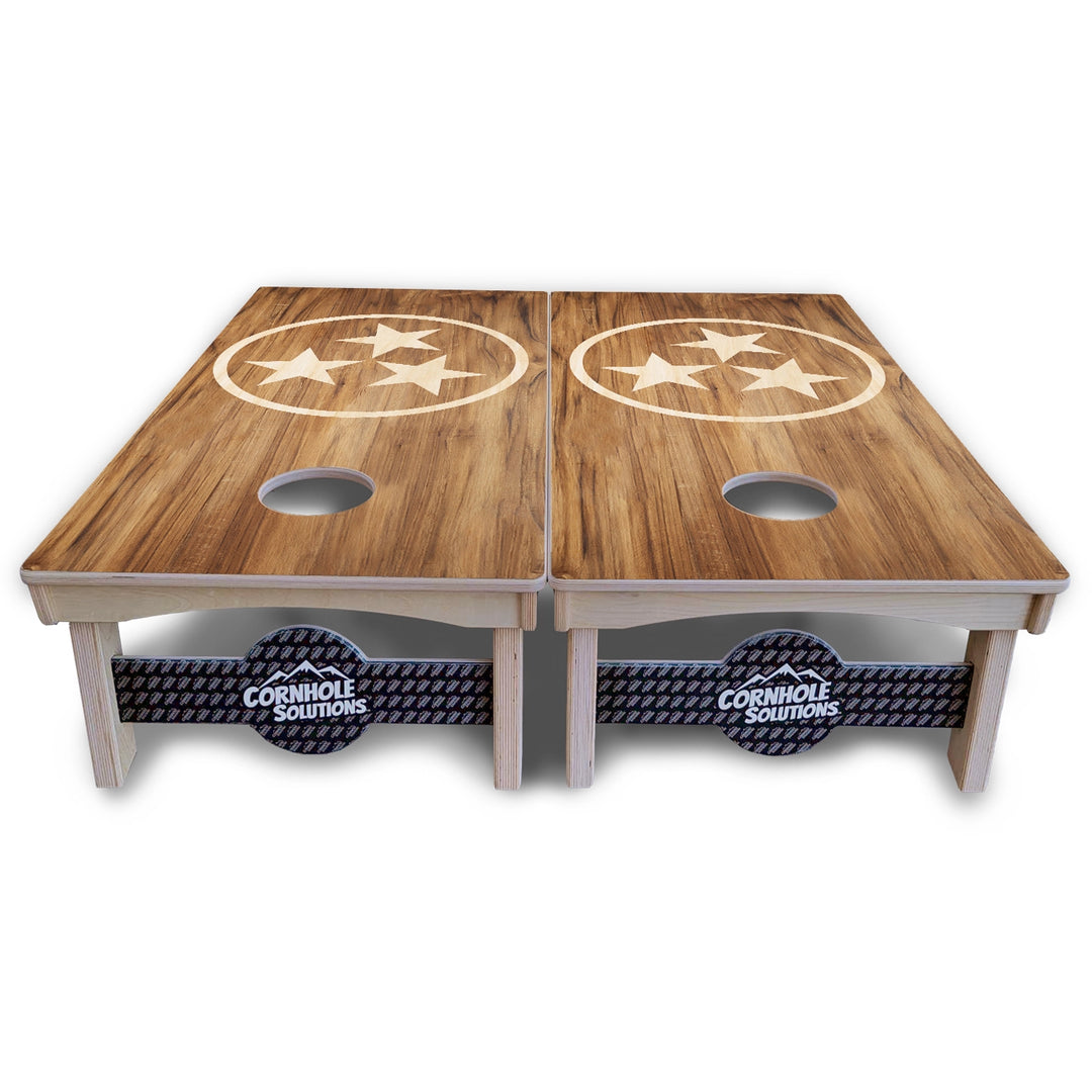 Tennessee Tri-Star Cornhole Boards – Pro Lite or Pro Elite