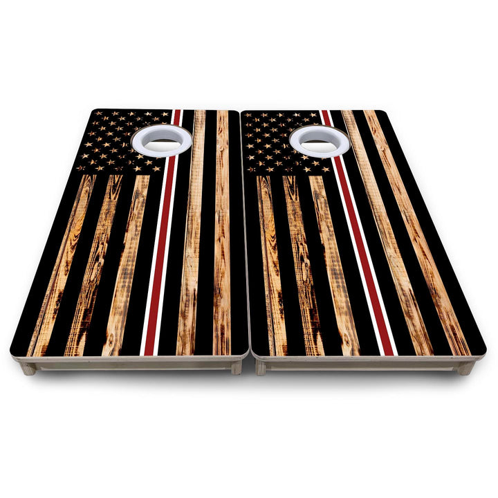 Nurse Thin Line Flag - Mini or Vacation Size Cornhole Boards