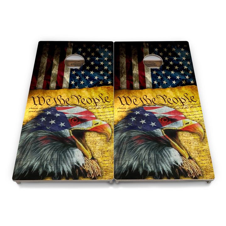 Eagle Flag Collection Cornhole Boards – Tournament Series