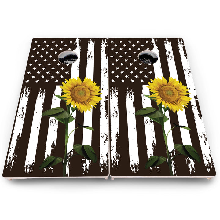 Distressed Flag Cornhole Boards – Pro Lite or Pro Elite