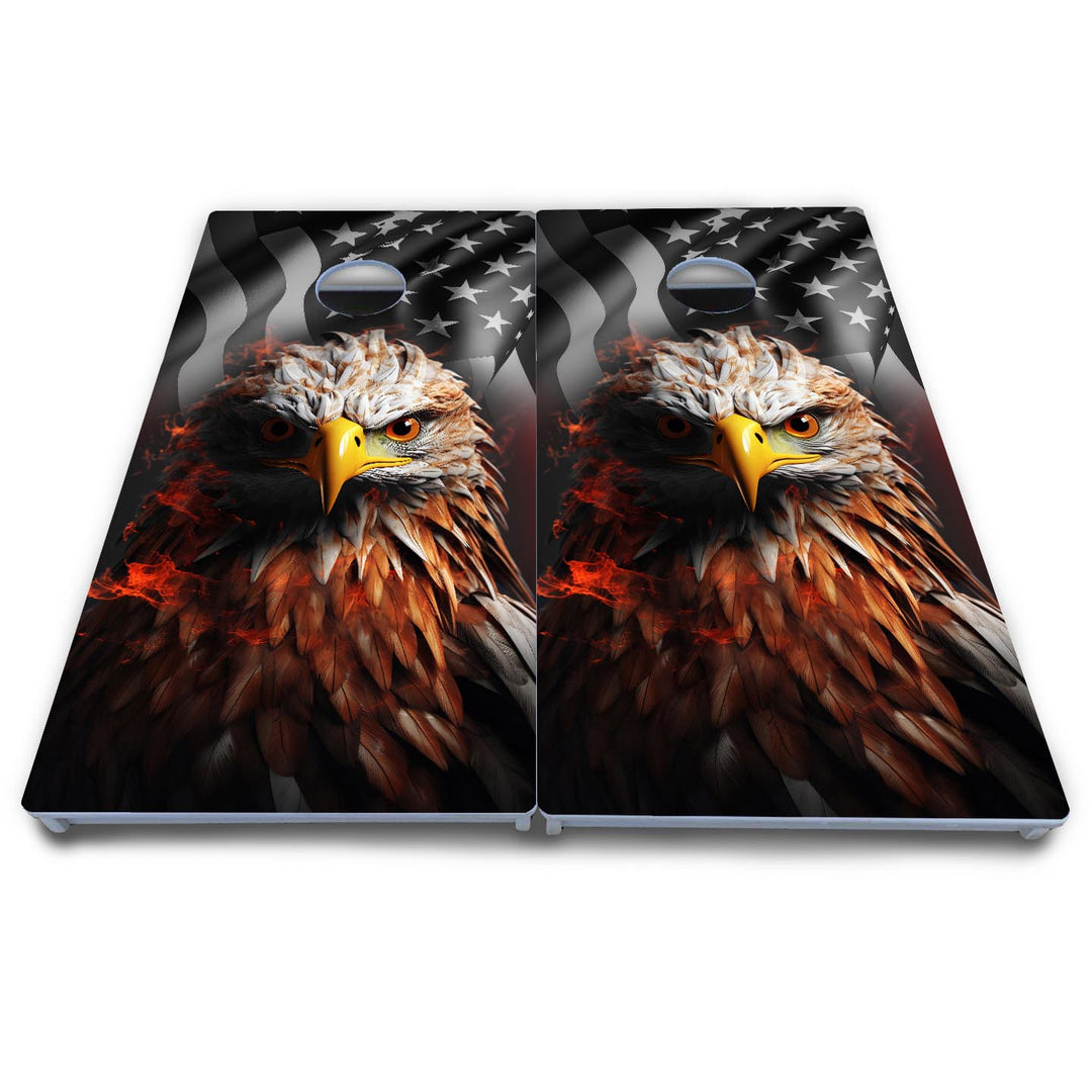 Fire Eagle Cornhole Boards - All Weather Series