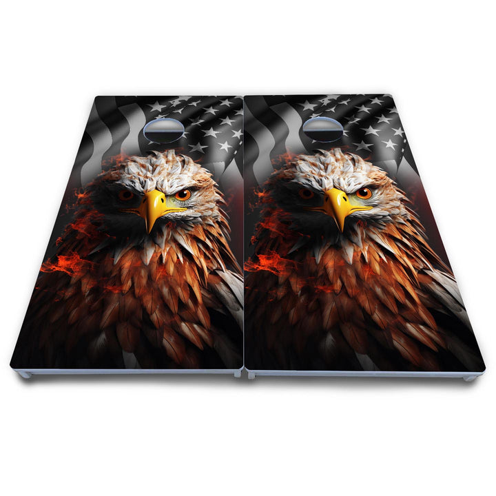 Fire Eagle Cornhole Boards - All Weather Series