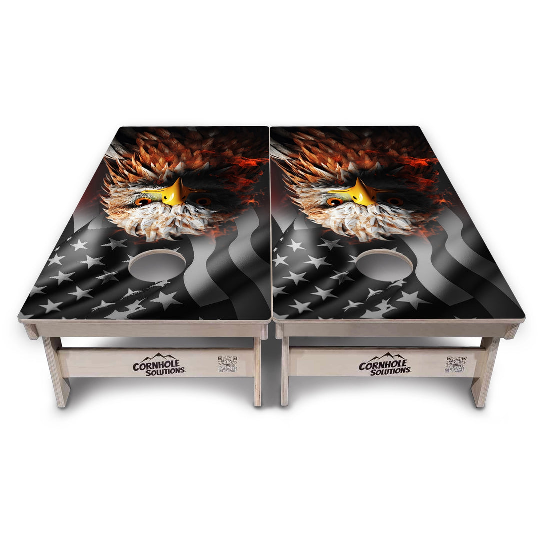 Fire Eagle Cornhole Boards – Tournament Series