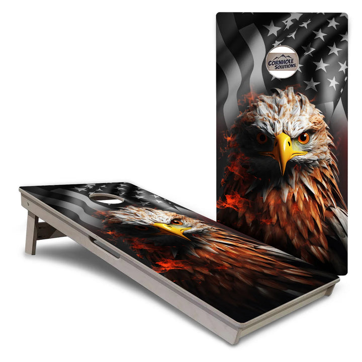 Fire Eagle Cornhole Boards – Tournament Series