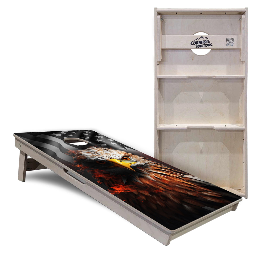 Fire Eagle Cornhole Boards – Tournament Series