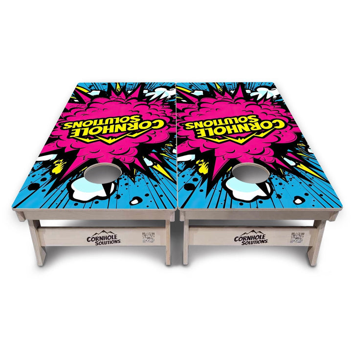 Comic Explosion Cornhole Boards – Tournament Series
