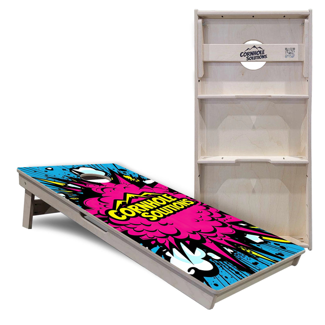 Comic Explosion Cornhole Boards – Tournament Series
