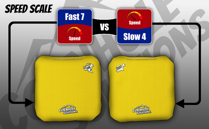 Pro Style REC Cornhole Bags – Regulation 6"x6" – Full Set of 8 (Pick 2 Colors)