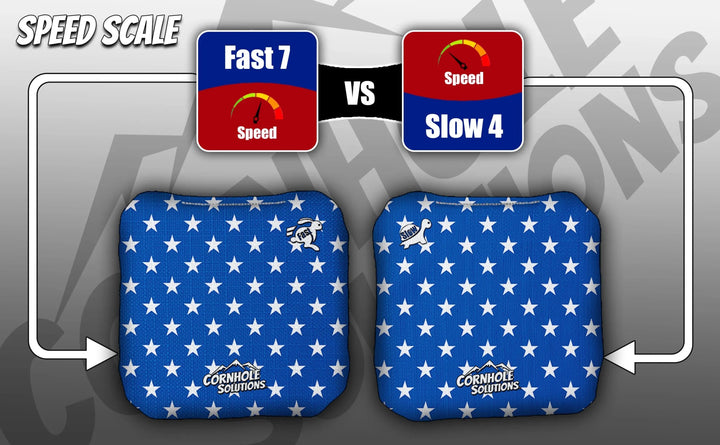 Stars & Stripes – Rec Cornhole Bags – Set of 8